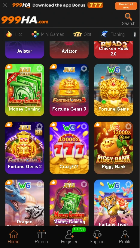 Download the 999ha game APK 